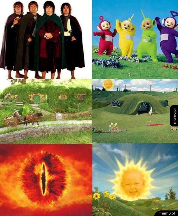 Teletubbies vs LOTR