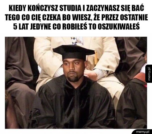 Przerażający moment w życiu studenta