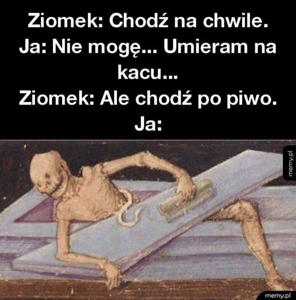 Nie mogę, umieram