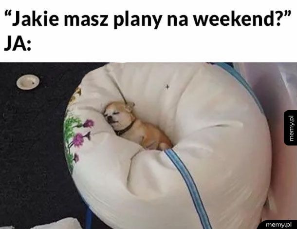 Plany na weekend