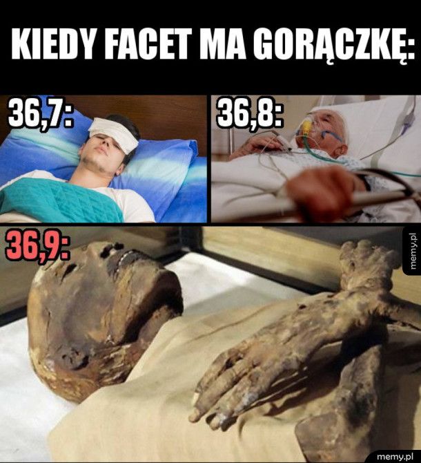 Kiedy facet zachoruje