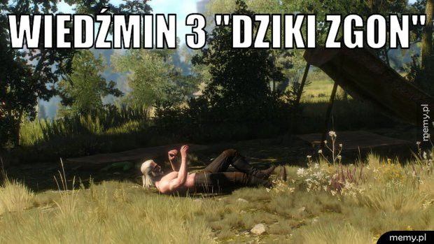 Wiedźmin 3 dziki zgon