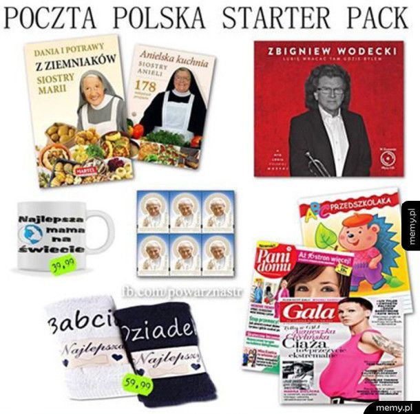 Poczta polska - starter pack