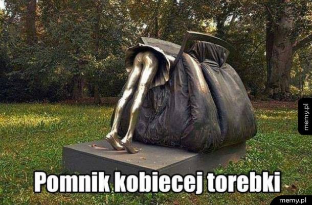 Pomnik kobiecej torebki