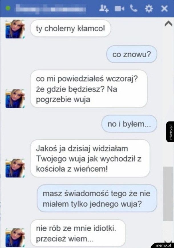 Kiedy umawiasz się z idiotką