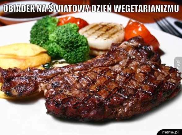 Obiadek na światowy dzień wegetarianizmu  