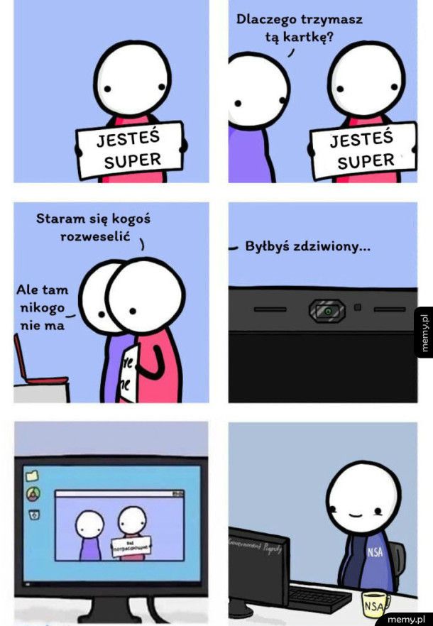 Jesteś super