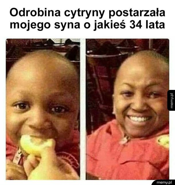 Trochę się postarzał