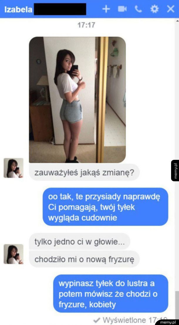 Zauważyłeś jakąś zmianę?