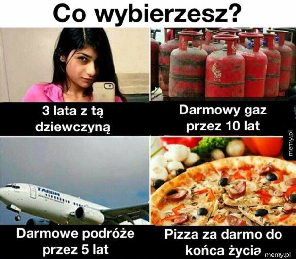 Co wybierasz?