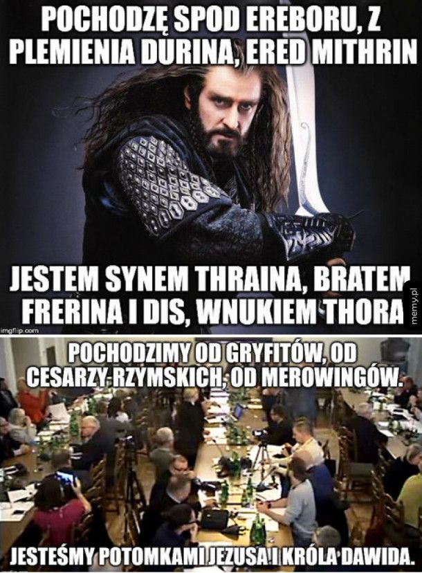 Pochodzimy od Gryfitów, Merowingów