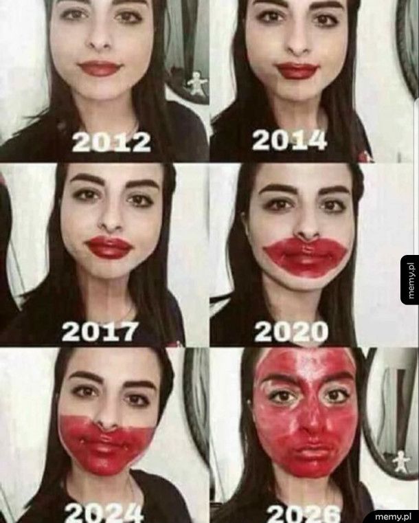 Ewolucja makijażu