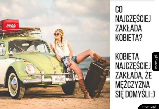 Co najczęściej zakłada kobieta