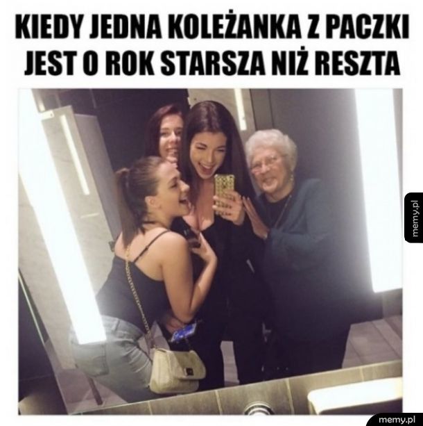 Starsza koleżanka