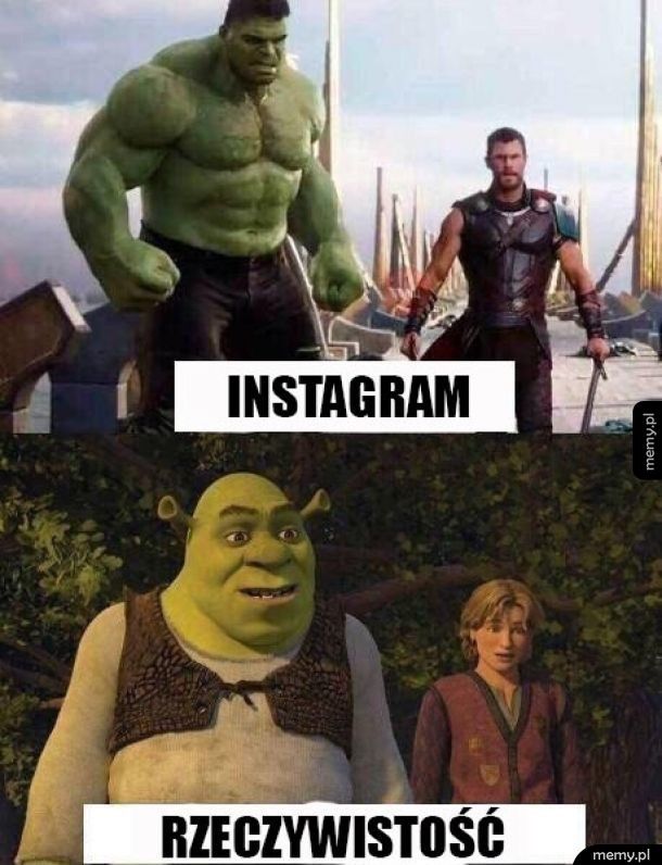 Instagram vs. rzeczywistość