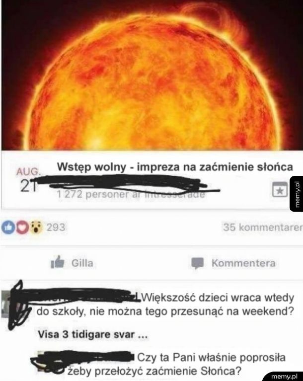 Zaćmienie słońca