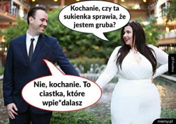 Pogrubiająca sukienka