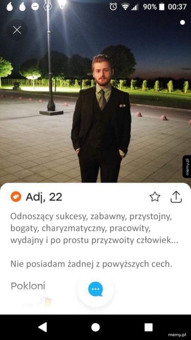 Szczery profil