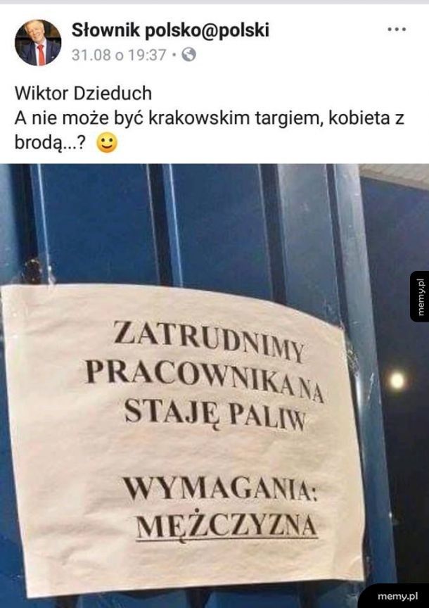 Ogłoszenie o pracę