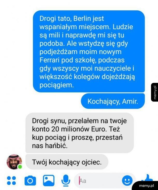 Typowa rodzina z Dubaju