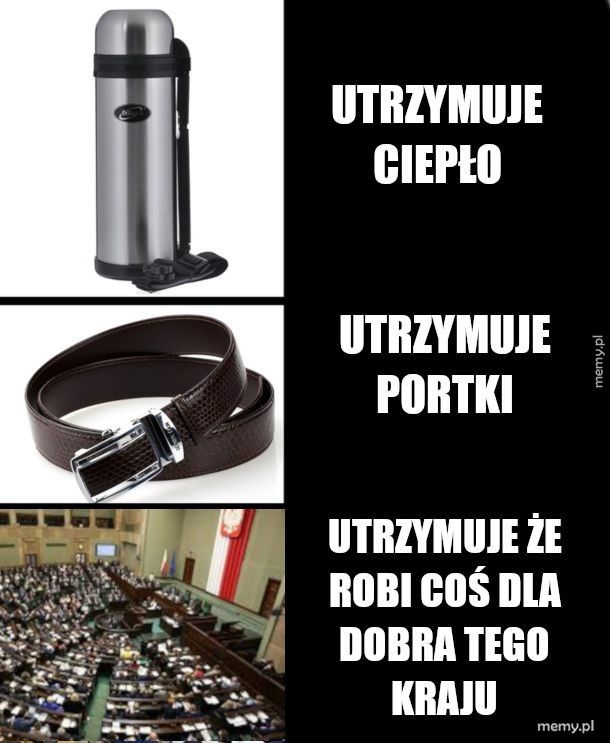 Utrzymuje