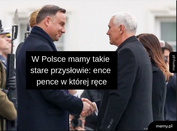 Andrzej Duda i Mike Pence