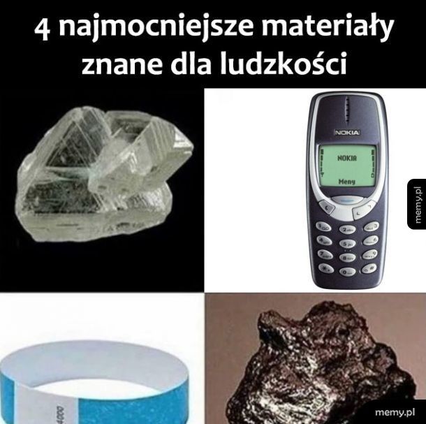 Najmocniejsze materiały