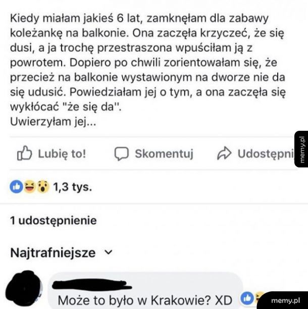 To by wiele wyjaśniało...