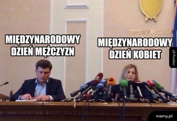 Dzień kobiet vs dzień mężczyzn