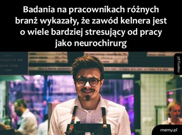 Stresujący zawód