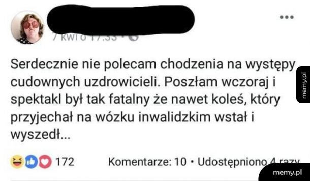 Nie polecam