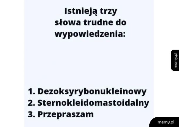 Trzy słowa