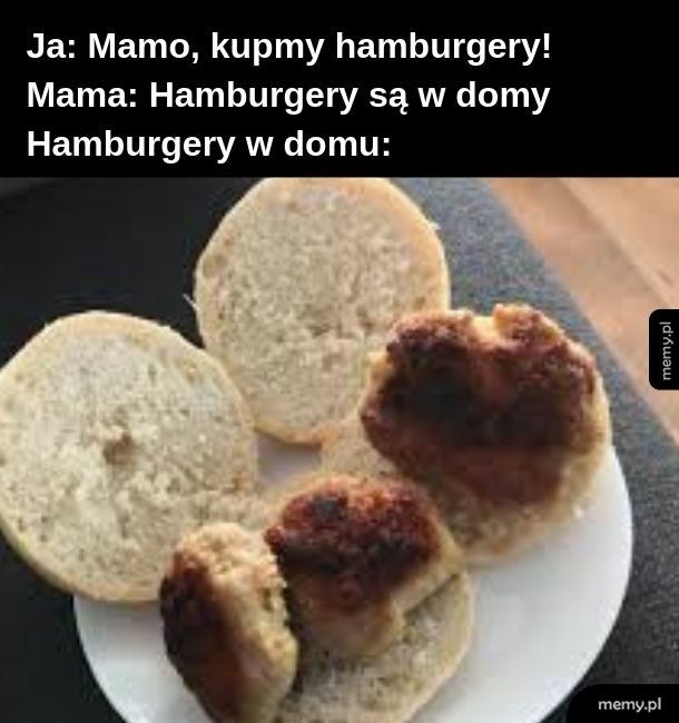 Domowe hamburgery