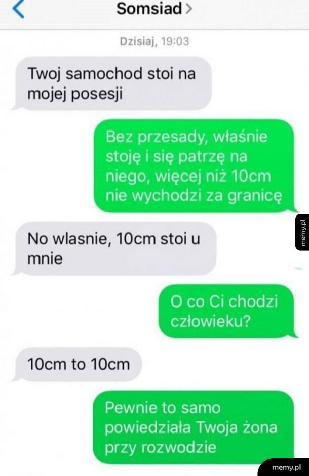 Fajna ta riposta, taka nie za tępa