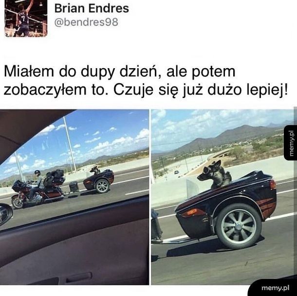 Takich motocyklistów szanuję