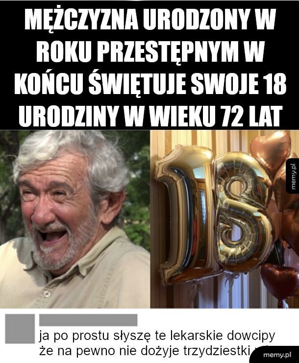 (będzie świętował w 2020)