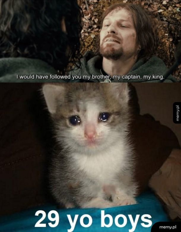 Boromir, no ;___;