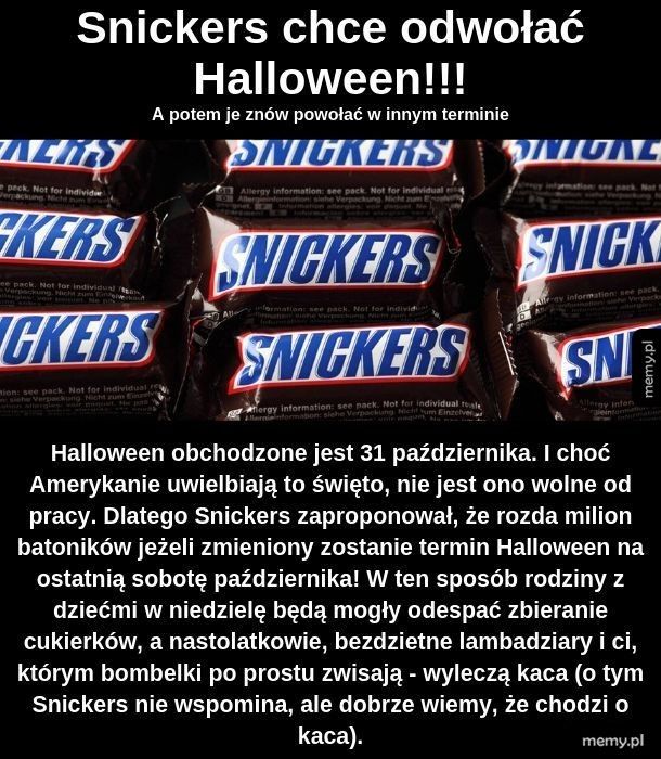 Snikers albo psikus