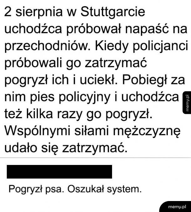 Oszukał system