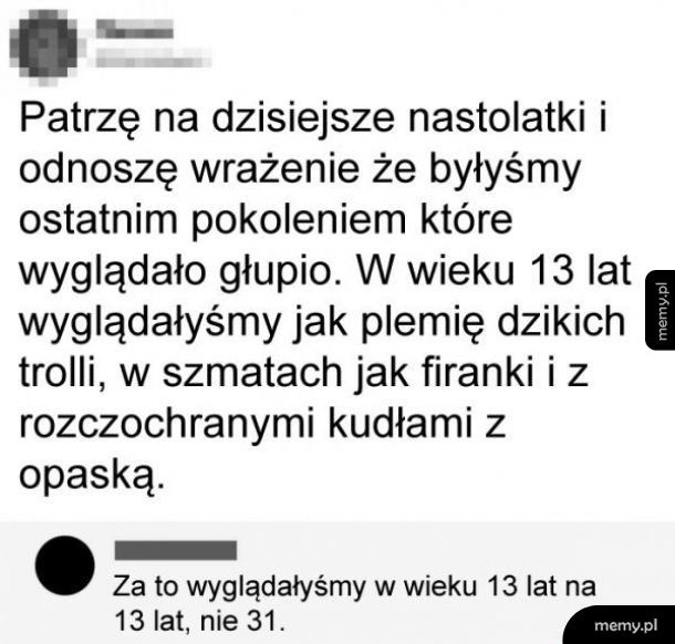 Dzisiejsze nastolatki