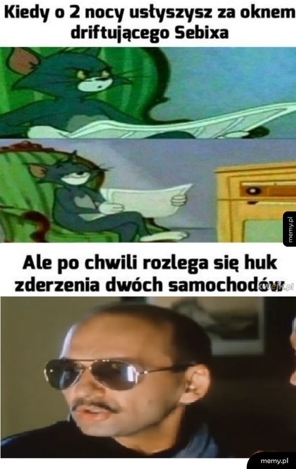 Mema nie da się słyszeć.........