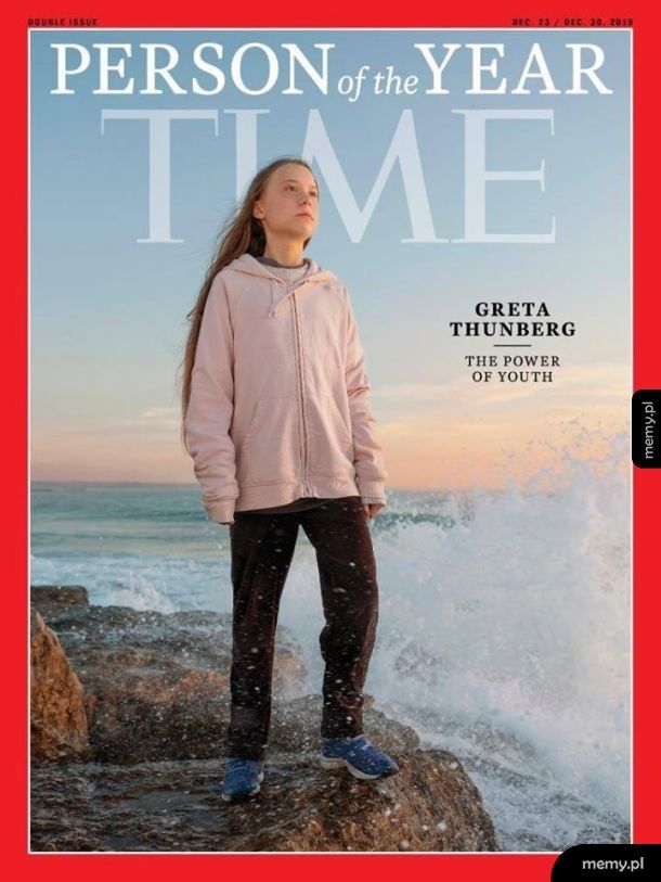 Greta Thunberg wybrana Człowiekiem Roku tygodnika Time