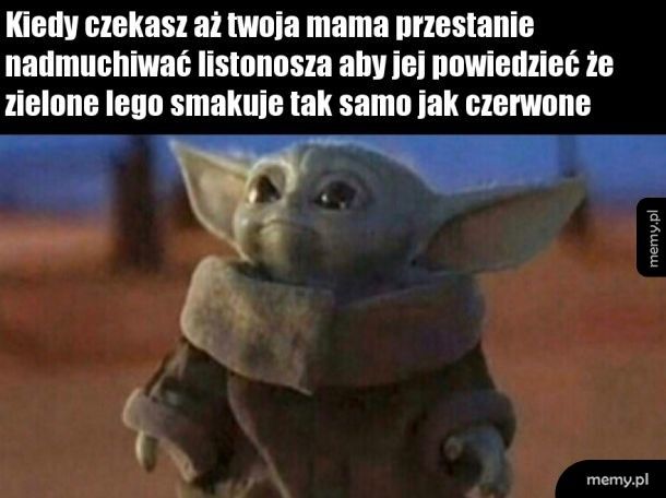 Mały Yoda meme