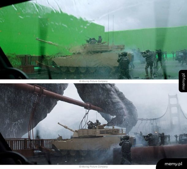 Godzilla - making of