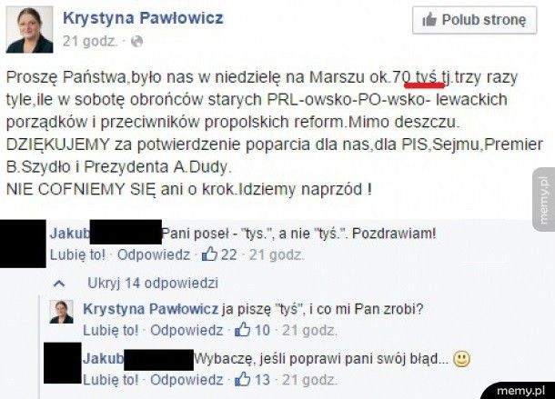 Pawłowicz vs ortografia