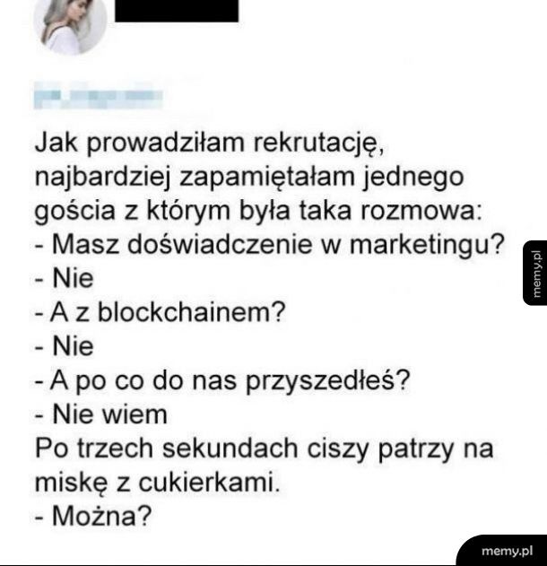 Jak prowadziłam rekrutacje