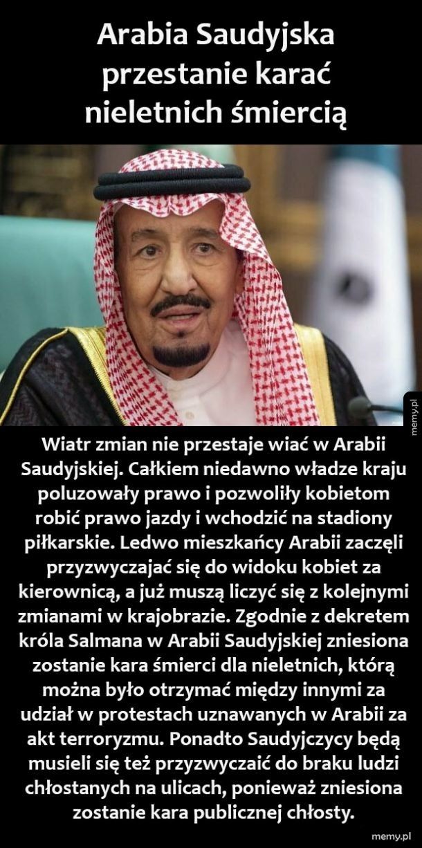 Zmiany w Arabii Saudyjskiej