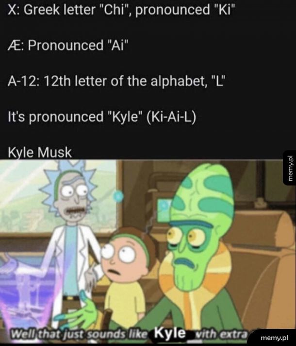 Just Kyle...