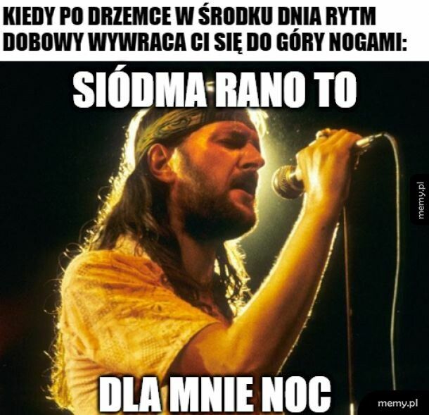 Drzemka w ciągu dnia