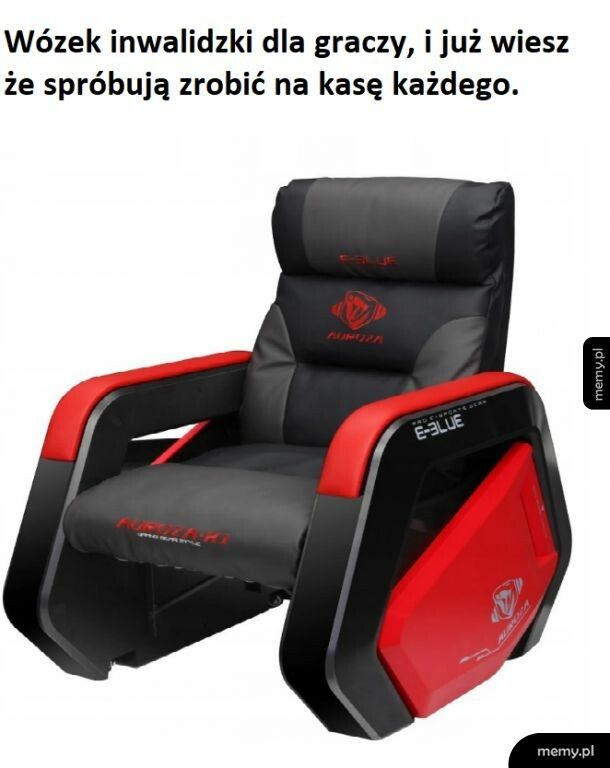 Wózek dla graczy